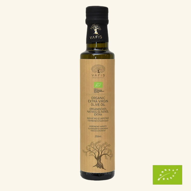 Ulei de masline extravirgin BIO Vafis 250ml|Ulei de masline extravirgin BIO Vafis 250ml