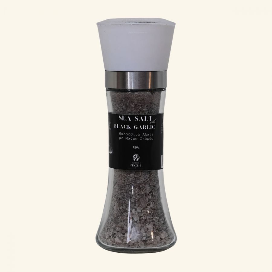 rasnita Sare de mare cu usturoi negru|rasnita Sare de mare cu usturoi negru