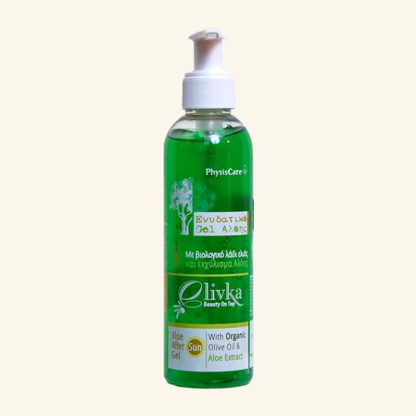 Gel dupa plaja cu ulei de masline organic si extract de aloe|Gel dupa plaja cu ulei de masline organic si extract de aloe
