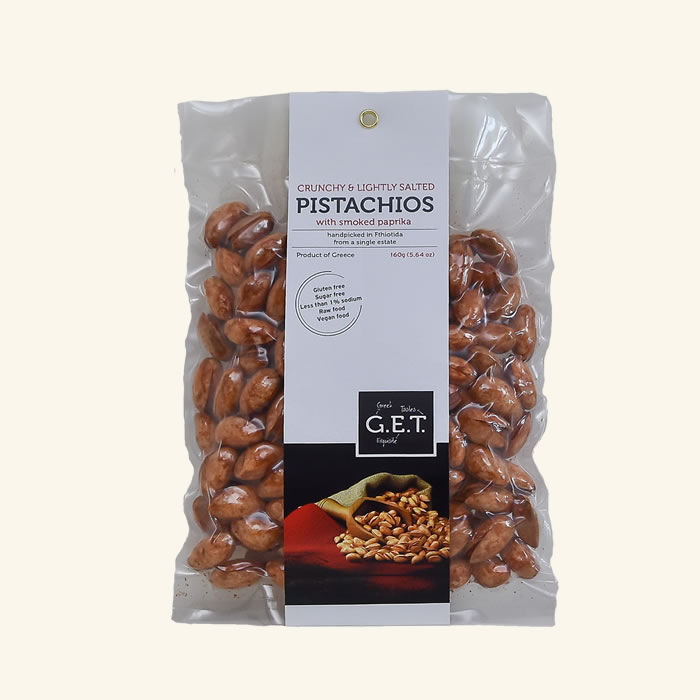 Fistic crocant si usor sarat cu paprika afumata