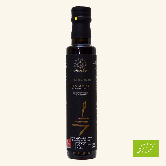 Otet balsamic cu miere de cimbru BIO|Otet balsamic cu miere de cimbru BIO