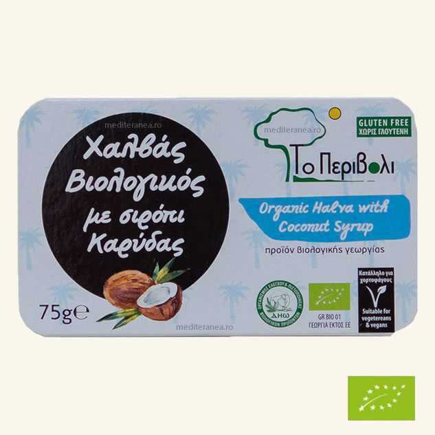 Halva cu nuca de cocos BIO|Halva cu nuca de cocos BIO