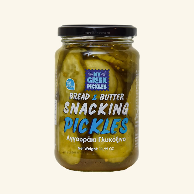 Castraveti murati dulce acrisori pentru burgeri